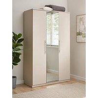 Very Home Prague 3 Door Wardrobe With Mirror