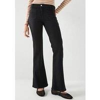 Wrangler Flare Retro Jeans - Black