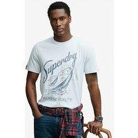 Superdry Lo-Fi Dockside T-Shirt - Blue
