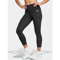 Adidas Womens Training Workout Essentials 3/4 Tights - Black