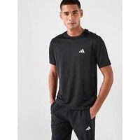 Adidas Mens Training Workout Essentials T-Shirt - Black