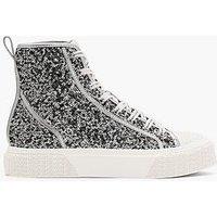 Marc Jacobs The High Top Sneaker - Silver
