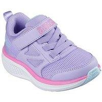 Skechers Kids Gore And Strap Mesh Sneaker W/Rubber Bottom