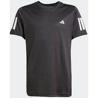 Adidas Boys Tennis Club Tee - Black