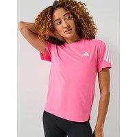 Adidas Womens Running Adi365 Iconic Stripes Tights - Pink