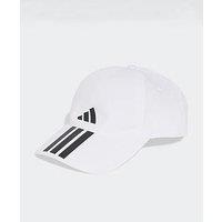Adidas Unisex Training Climacool 3 Stripes Essentials Cap - White