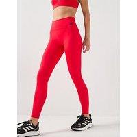 Adidas Womens Training Power Tights - Red