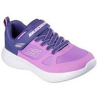 Skechers Kids Gore And Strap Color Blocked Mesh Sneaker W/ 3D Print Details