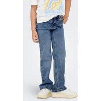 Only Kids Girls Juicy Wide Leg Jeans - Light Blue