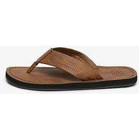 Superdry Vintage Flip Flops - Light Brown