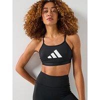 Adidas Womens Training Workout Essentials Bralette - Black