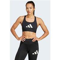 Adidas Womens Training Workout Essentials Medium Support Bra - Black