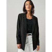 The Very Collection Relaxed Blazer - Black
