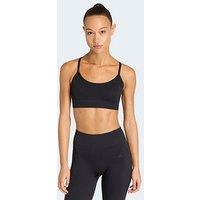 Adidas Womens Training Workout Essentials Light Support Bra - Black