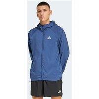 Adidas Mens Running Adi365 Essentials Jacket - Indigo