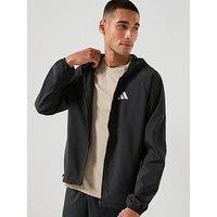 Adidas Mens Running Adi365 Essentials Jacket - Black