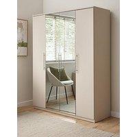 Very Home Prague 4 Door Wardrobe With Mirror
