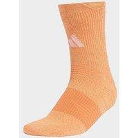Adidas Unisex Running Crew Socks - Orange