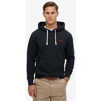 Superdry Essential Logo Classic Over Head Hoodie - Navy