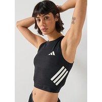 Adidas Womens Running Adi365 Iconic Stripes Tank - Black