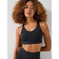 Adidas Womens Training Workout Essentials High Support Bra - Black