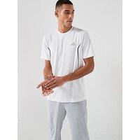 Adidas Mens Training Tech T-Shirt - White
