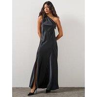 Allsaints Monica Full Length Dress - Black
