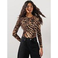 Allsaints Katlyn Top - Brown