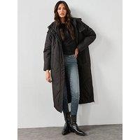 Allsaints Winnie Puffer Coat - Black