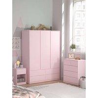 Very Home Bailey Kids 3 Door Wardrobe, Chest & Bedside Bedroom Package