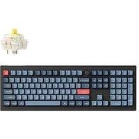 Keychron V6 Max Uk Full Size 104 Key Carbon Black