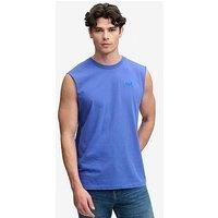 Superdry Essential Logo Vest - Blue