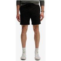 Superdry Essential Logo Classic Sweat Shorts - Black