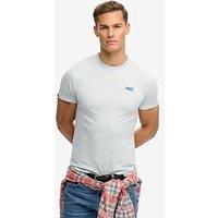 Superdry Cotton Essential Logo T-Shirt - Light Blue