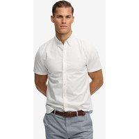 Superdry Preppy Oxford Short Sleeve Shirt - White