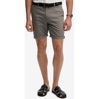 Superdry Premium Regular Chino Shorts - Grey