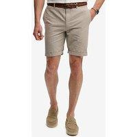 Superdry Premium Textured Chino Shorts - Beige