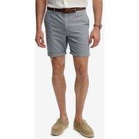Superdry Premium Textured Chino Shorts - Blue