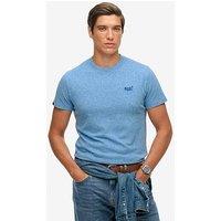 Superdry Cotton Essential Logo T-Shirt - Blue