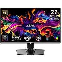 Msi Mag 272Qp Qd-Oled X50 27-Inch, Wqhd, 500Hz, 0.03Ms, Adaptive-Sync Gaming Monitor