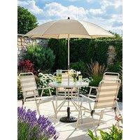 The Very Collection Santa Maria 6-Piece Dining Set - Stripe