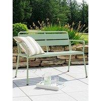 The Very Collection Metal Bench - Green