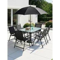 The Very Collection Santa Cruz 8 Piece Dining Set