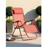 The Very Collection Luxury Relaxer Chair Rust