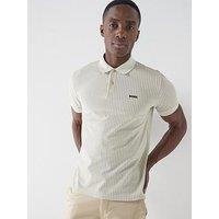 Boss Mens Golf Birdie 3 Polo Shirt - Beige