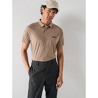 Boss Mens Golf Paddytech Polo Shirt - Light Pastel Green