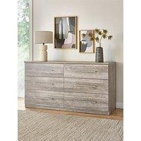 Very Home Prague 6 Drawer Chest