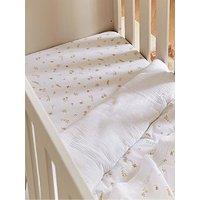 Cuddleco 4Pc Cot Bed Bedding Set - Cashmere Meadow