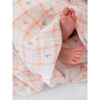 Aden + Anais Essential Cotton Muslin 4 Pack Swaddle Blanket - Country Floral