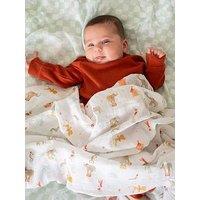 Aden + Anais Essential Cotton Muslin 4 Pack Swaddle Blanket - Elephant Circus